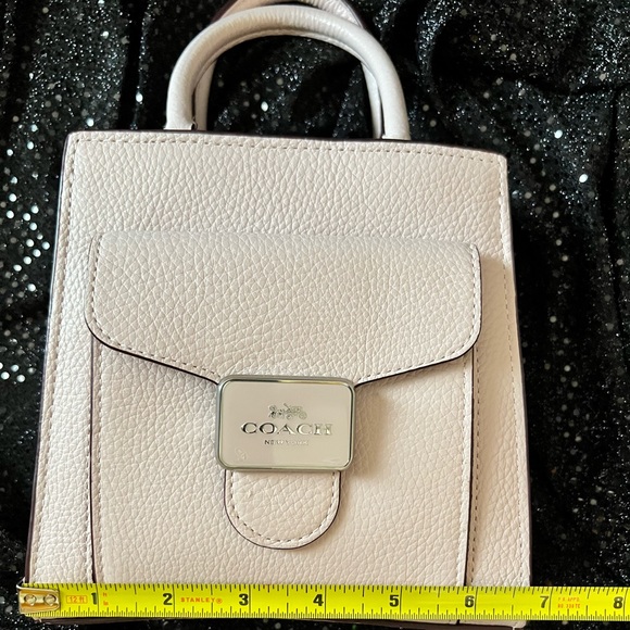 COACH LTH MNI PPR CB mini tote - Picture 8 of 9